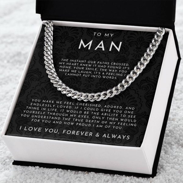 To My Man Necklace
